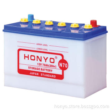 Aki Mobil N70 Dry Charged 12V 70Ah